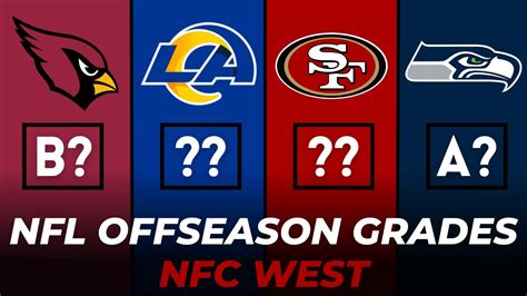 nfc west report card|nfc west offseason results.